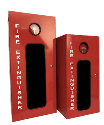 Metal Lockable Fire Extinguisher Cabinets